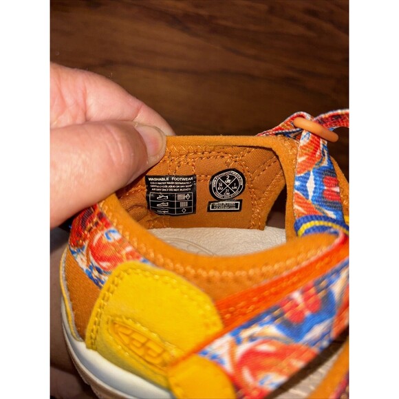 Keen Newport X Outdoor Afro Closed Toe Sandal Waterproof Shoe Hiking Kids Size 2 - Picture 8 of 10